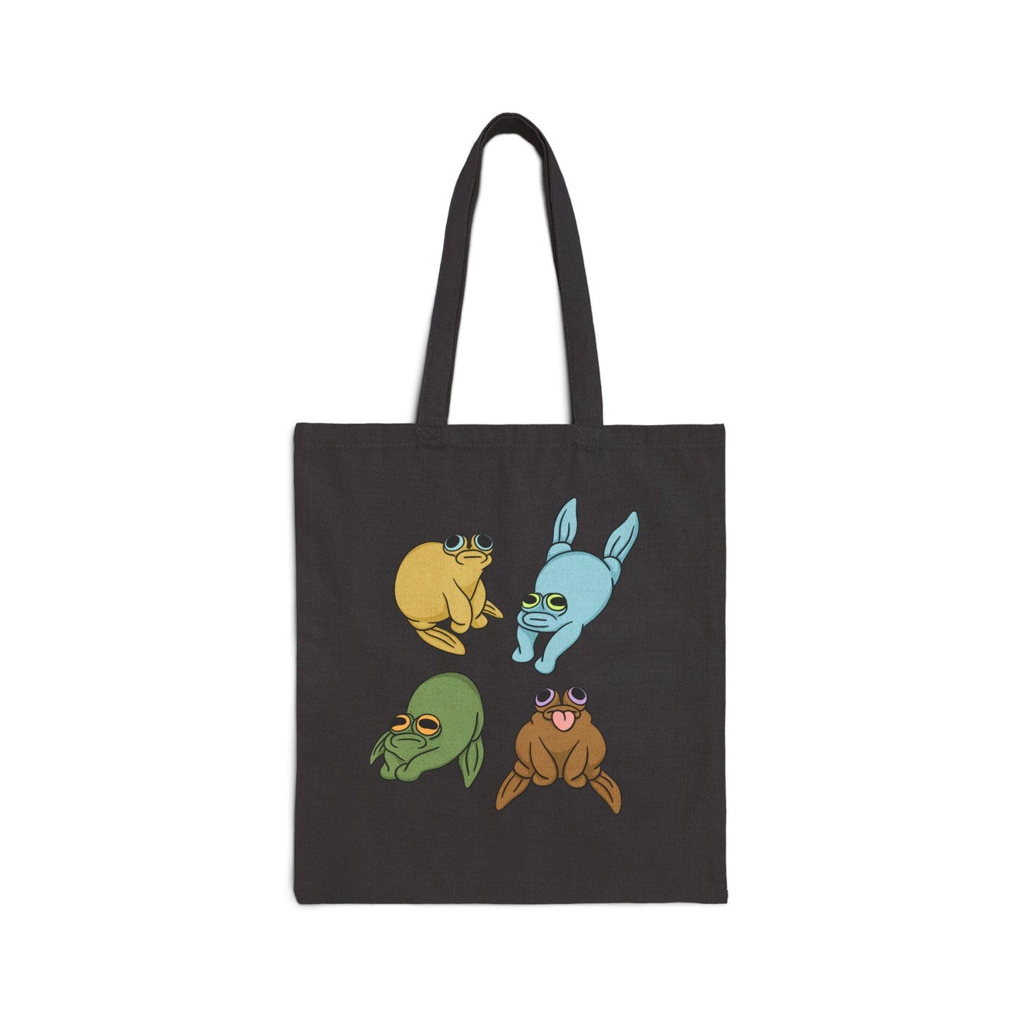 Common Squi Cotton Canvas Tote Bag