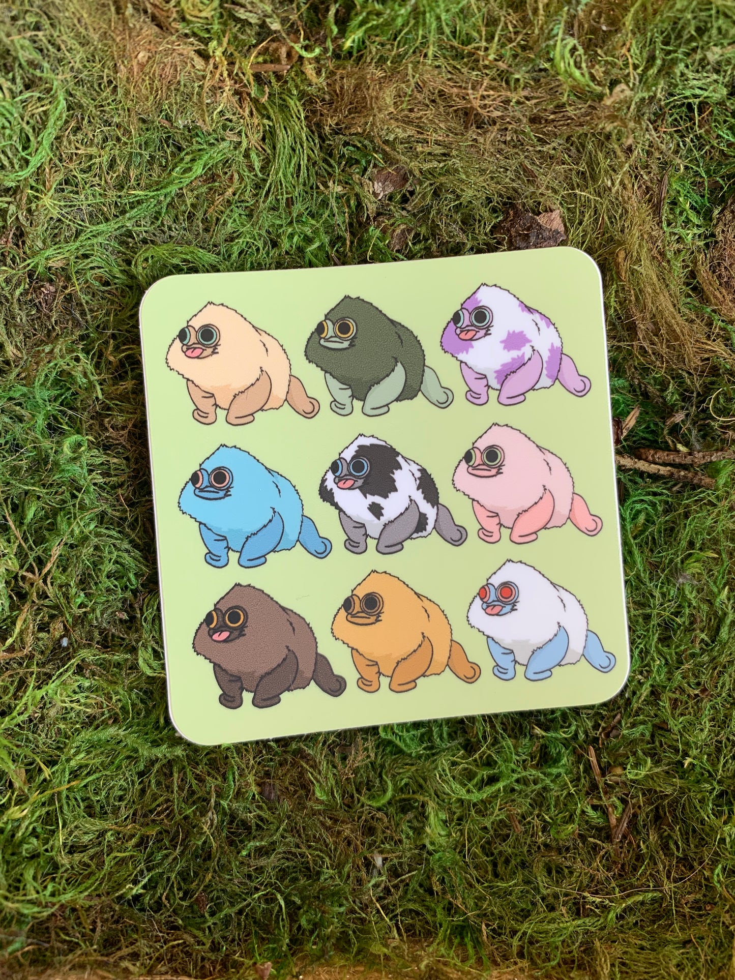 Squirby Colors Sticker