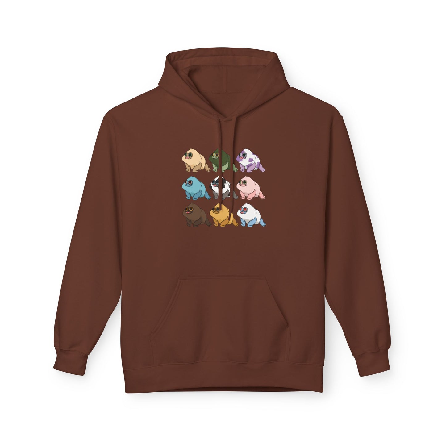 Cozy Fleece Hoodie Squirby Colors