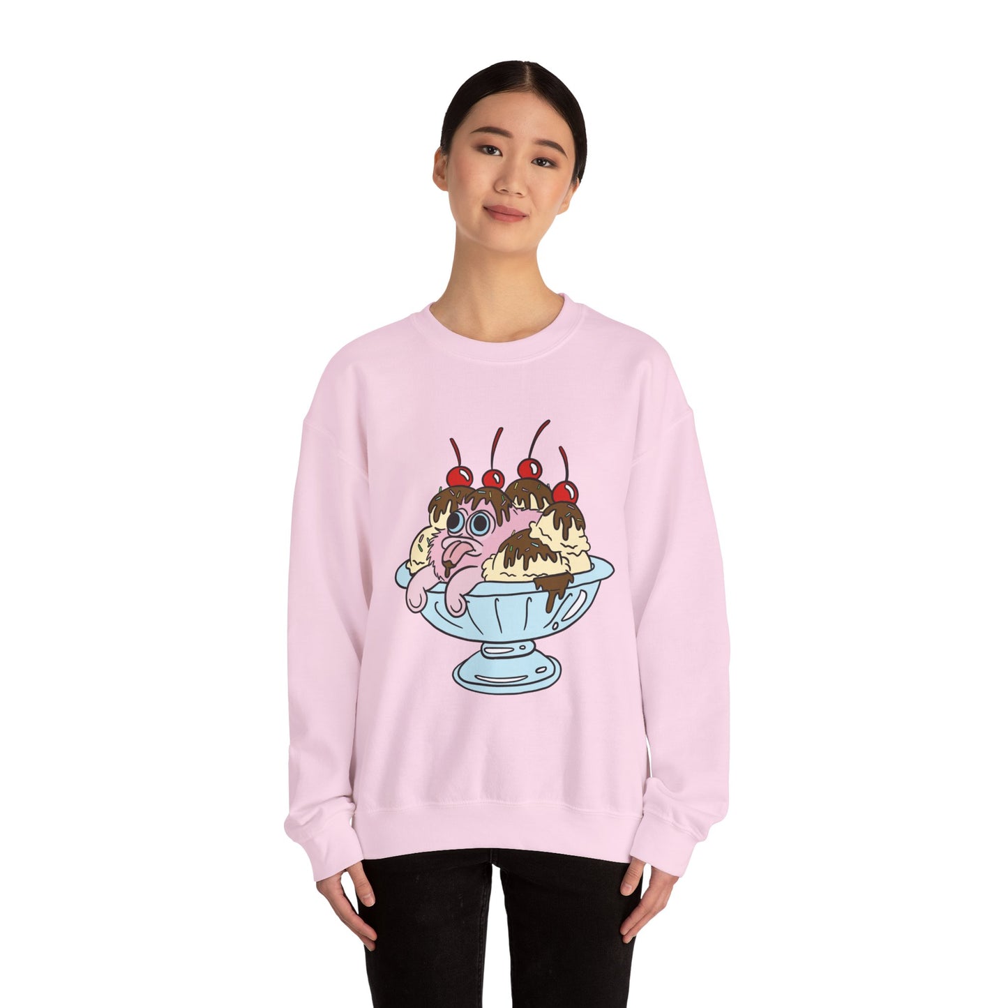 Squirby Sundae -Adult Crewneck Sweatshirt