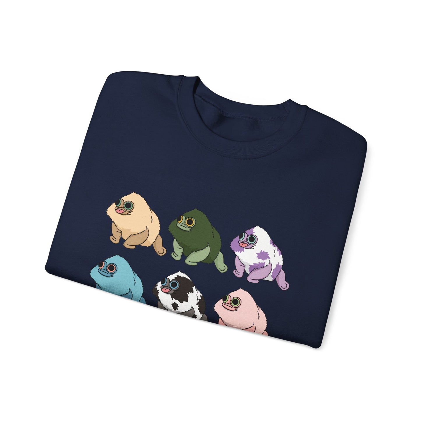Squirby Colors -Adult Crewneck Sweatshirt