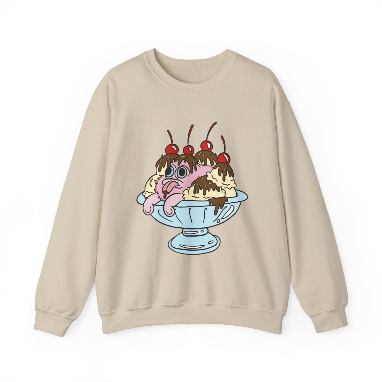 Squirby Sundae -Adult Crewneck Sweatshirt