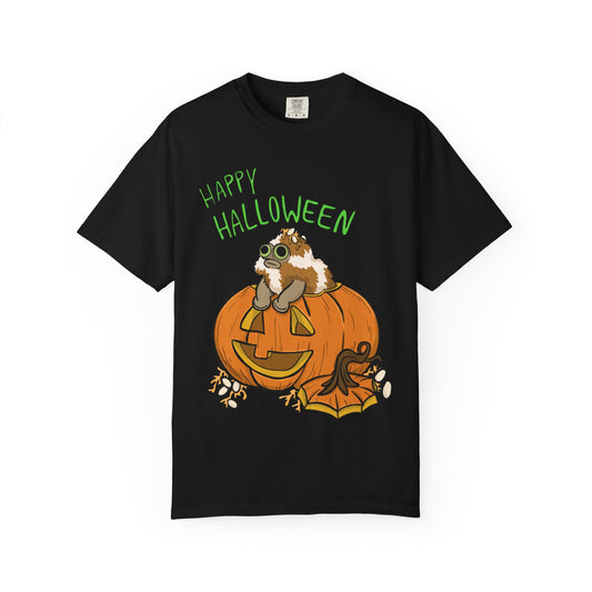 Front only Happy Halloween T-Shirt - Heavy Weight Cotton