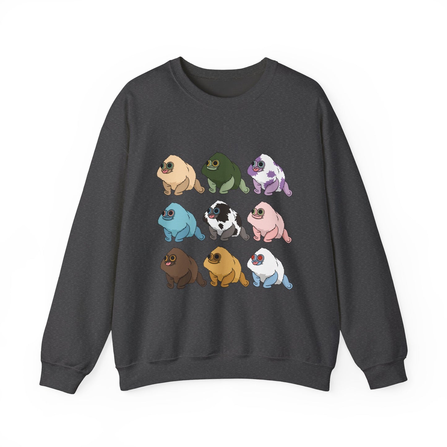Squirby Colors -Adult Crewneck Sweatshirt