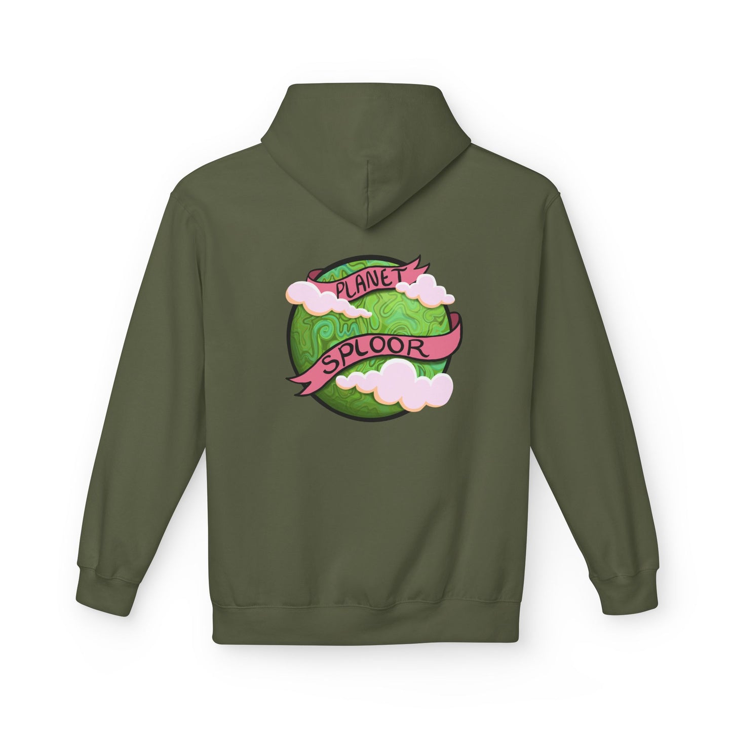 Cozy Fleece Hoodie Squirby Colors