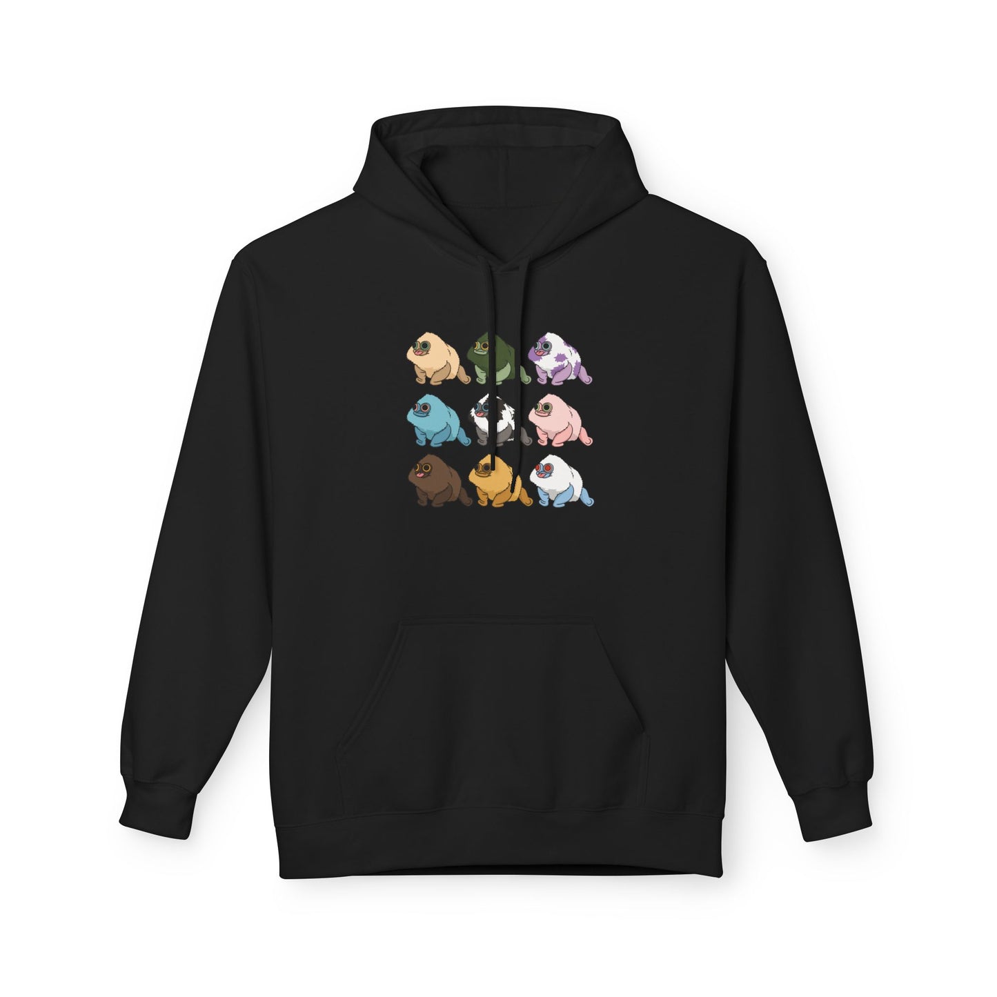 Cozy Fleece Hoodie Squirby Colors