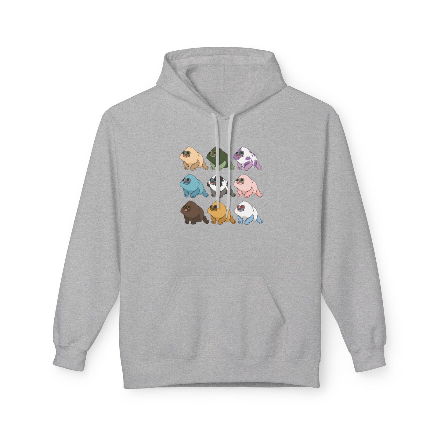 Cozy Fleece Hoodie Squirby Colors