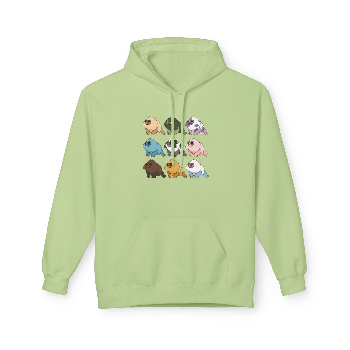 Cozy Fleece Hoodie Squirby Colors