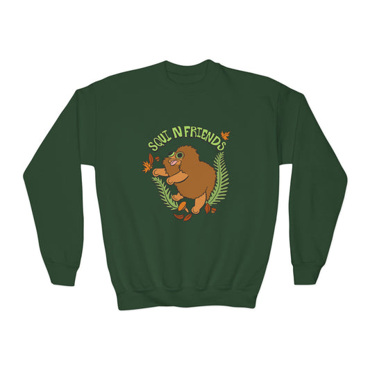 Squirby-Youth Crewneck Sweatshirt