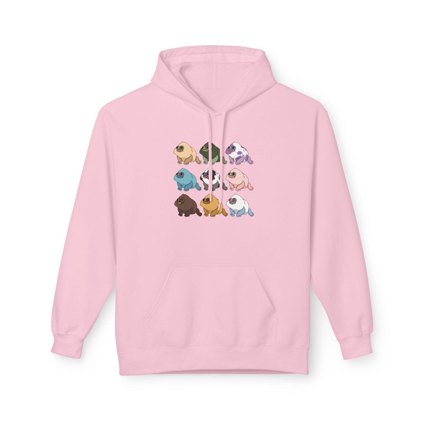 Cozy Fleece Hoodie Squirby Colors