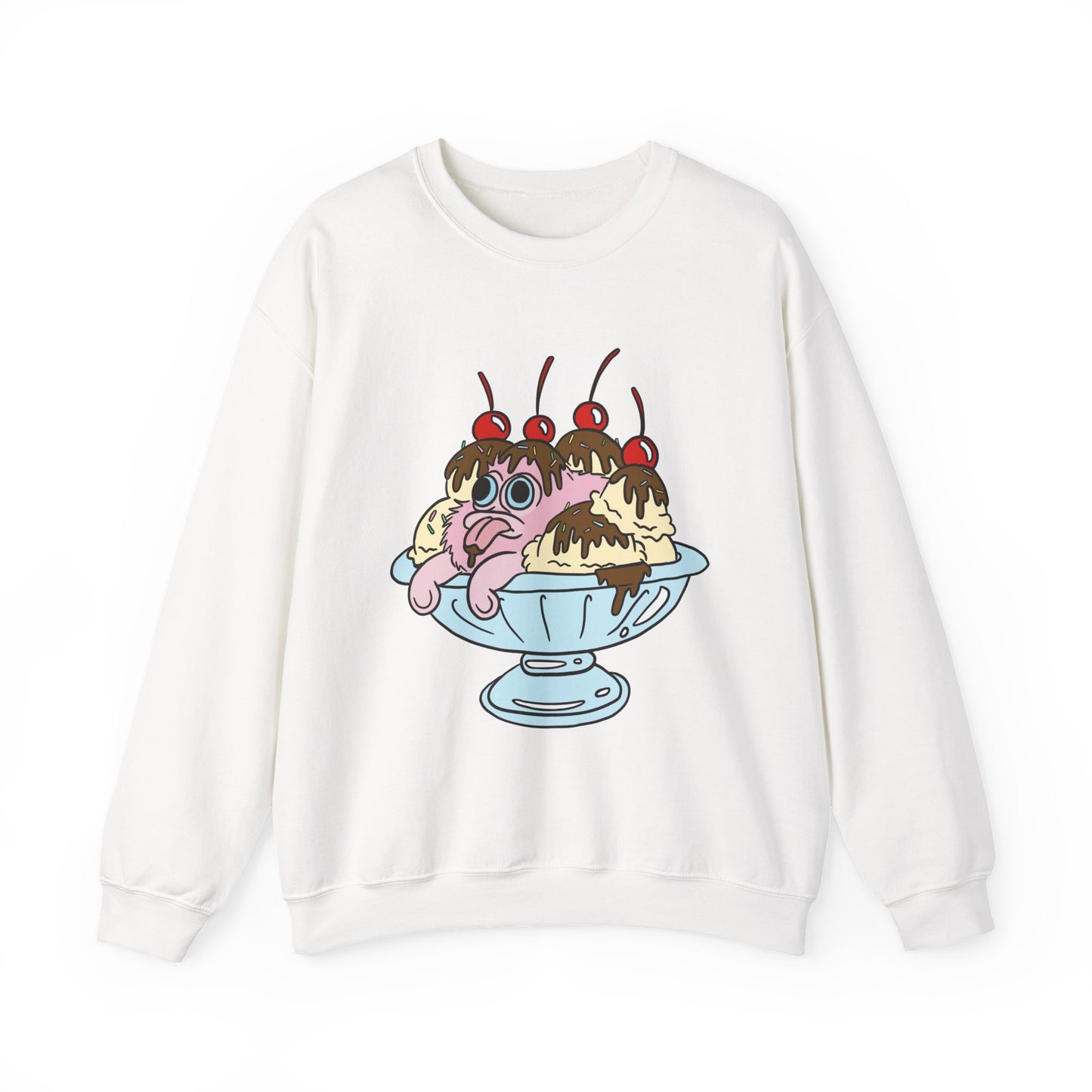 Squirby Sundae -Adult Crewneck Sweatshirt