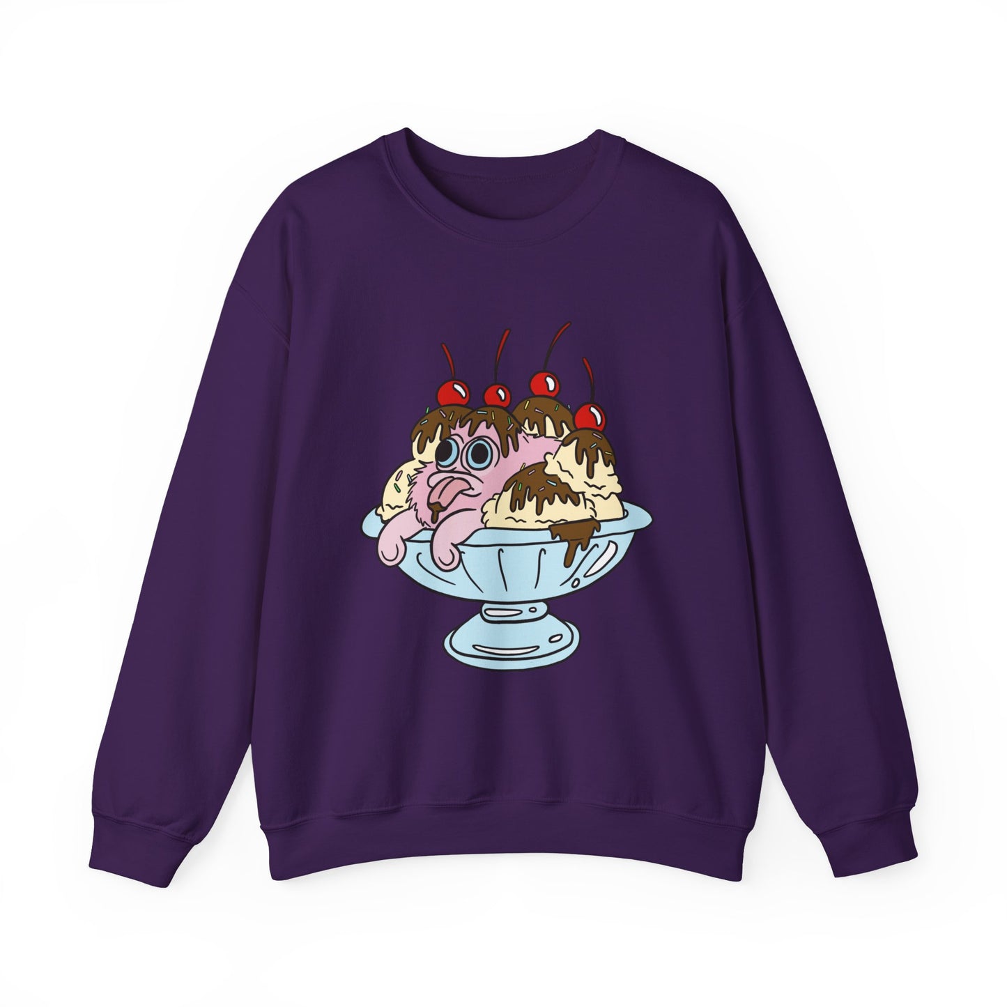 Squirby Sundae -Adult Crewneck Sweatshirt