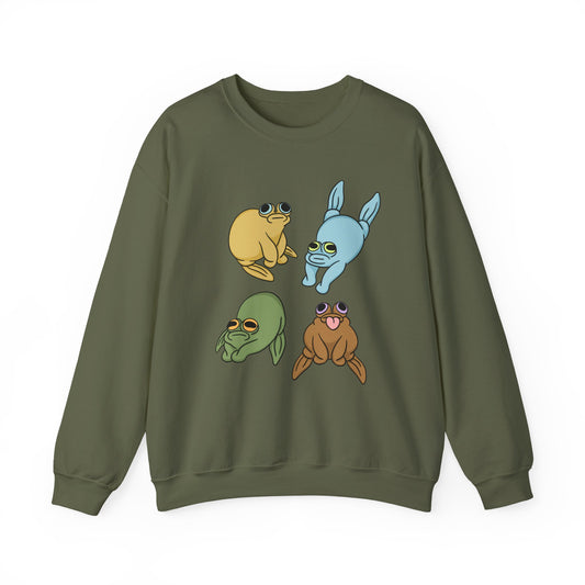 Common Squi -Adult Crewneck Sweatshirt