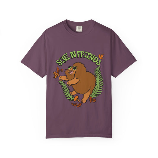 Squi N Friends T-Shirt- Front Design - Heavy Weight Cotton