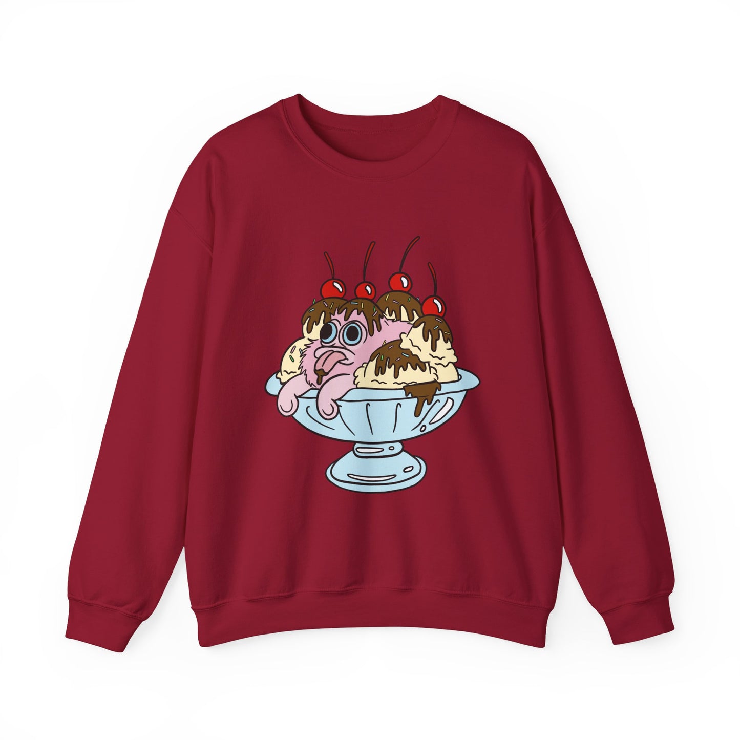 Squirby Sundae -Adult Crewneck Sweatshirt