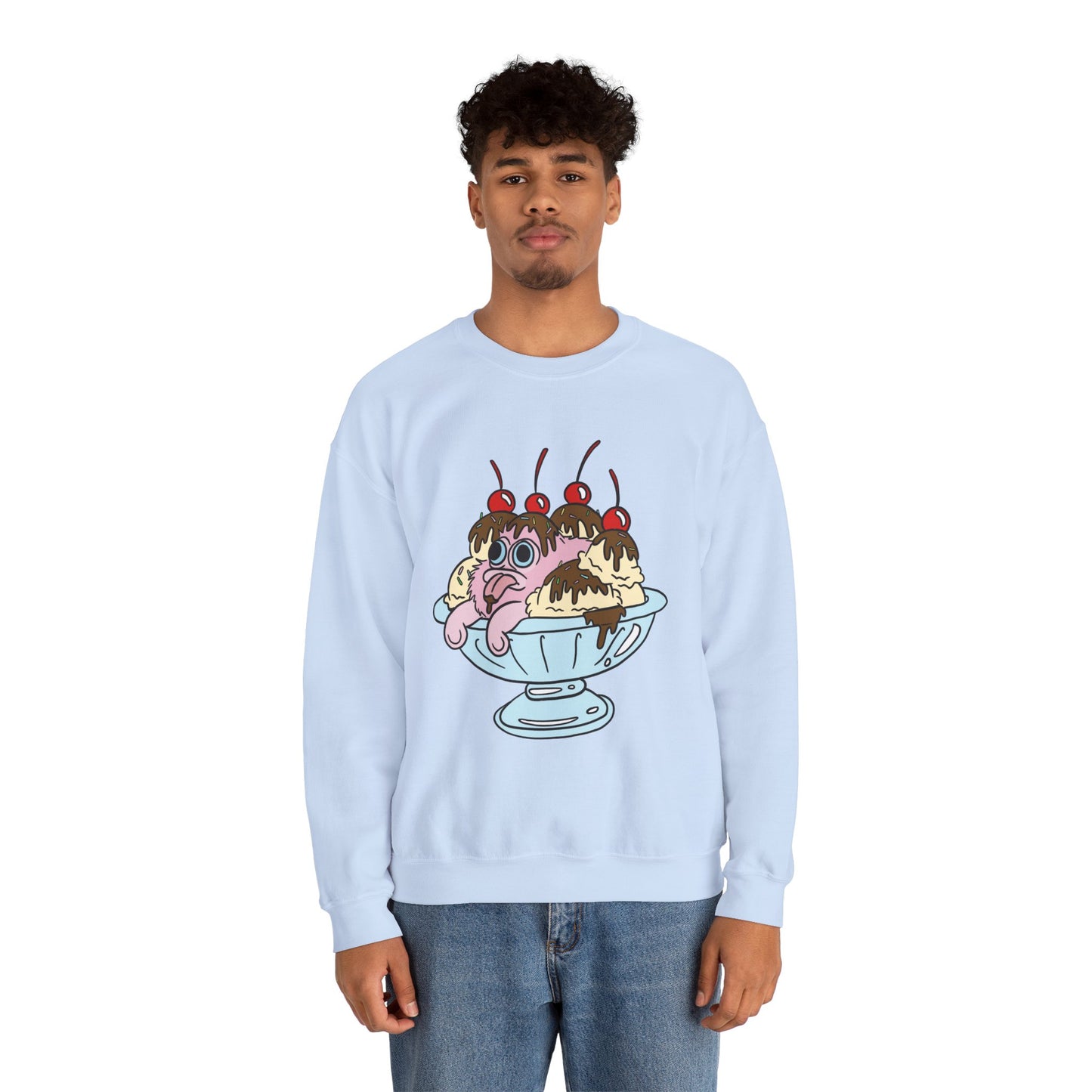 Squirby Sundae -Adult Crewneck Sweatshirt