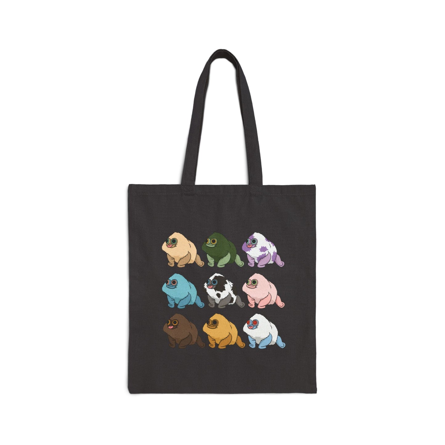 Squirby Colors Cotton Canvas Tote Bag