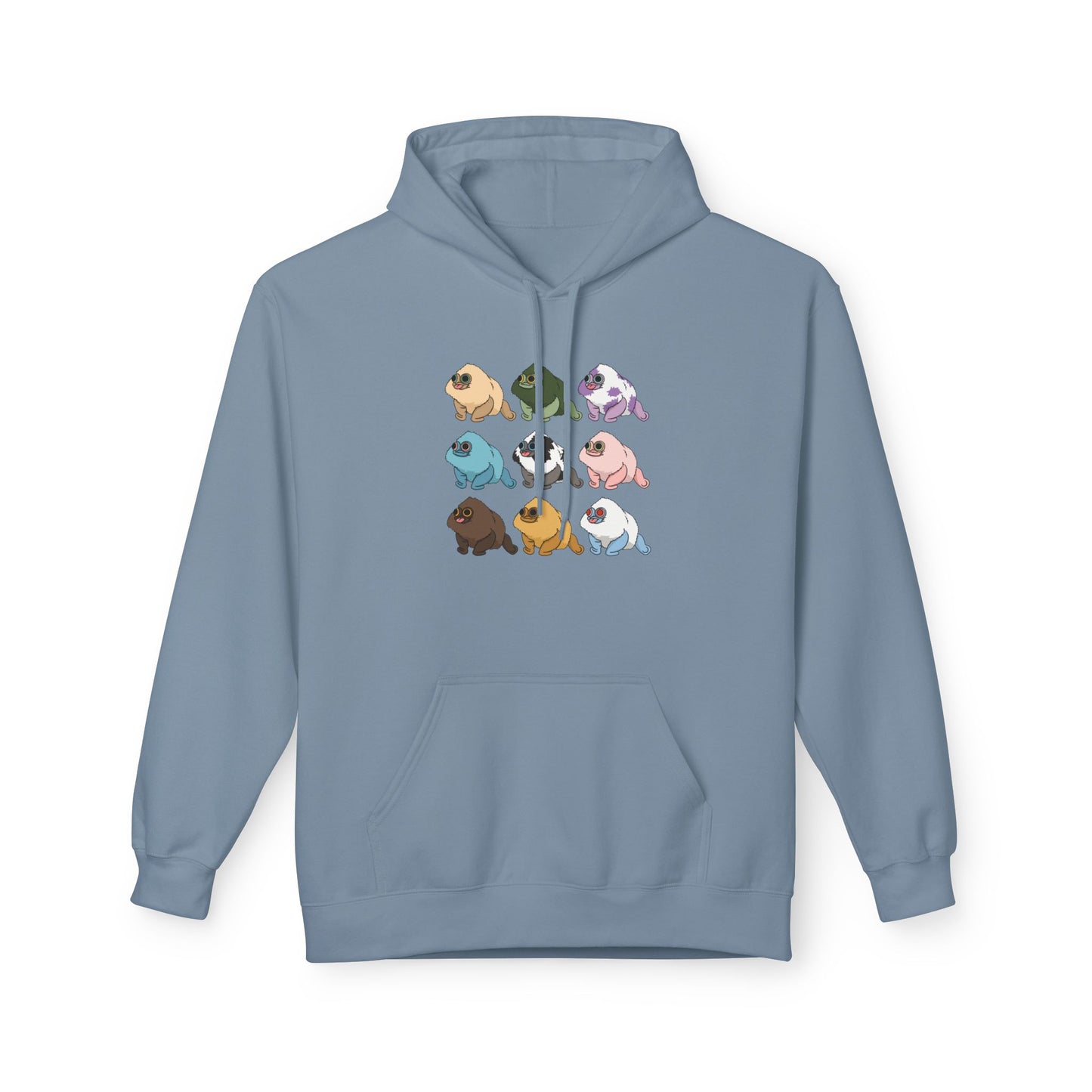 Cozy Fleece Hoodie Squirby Colors