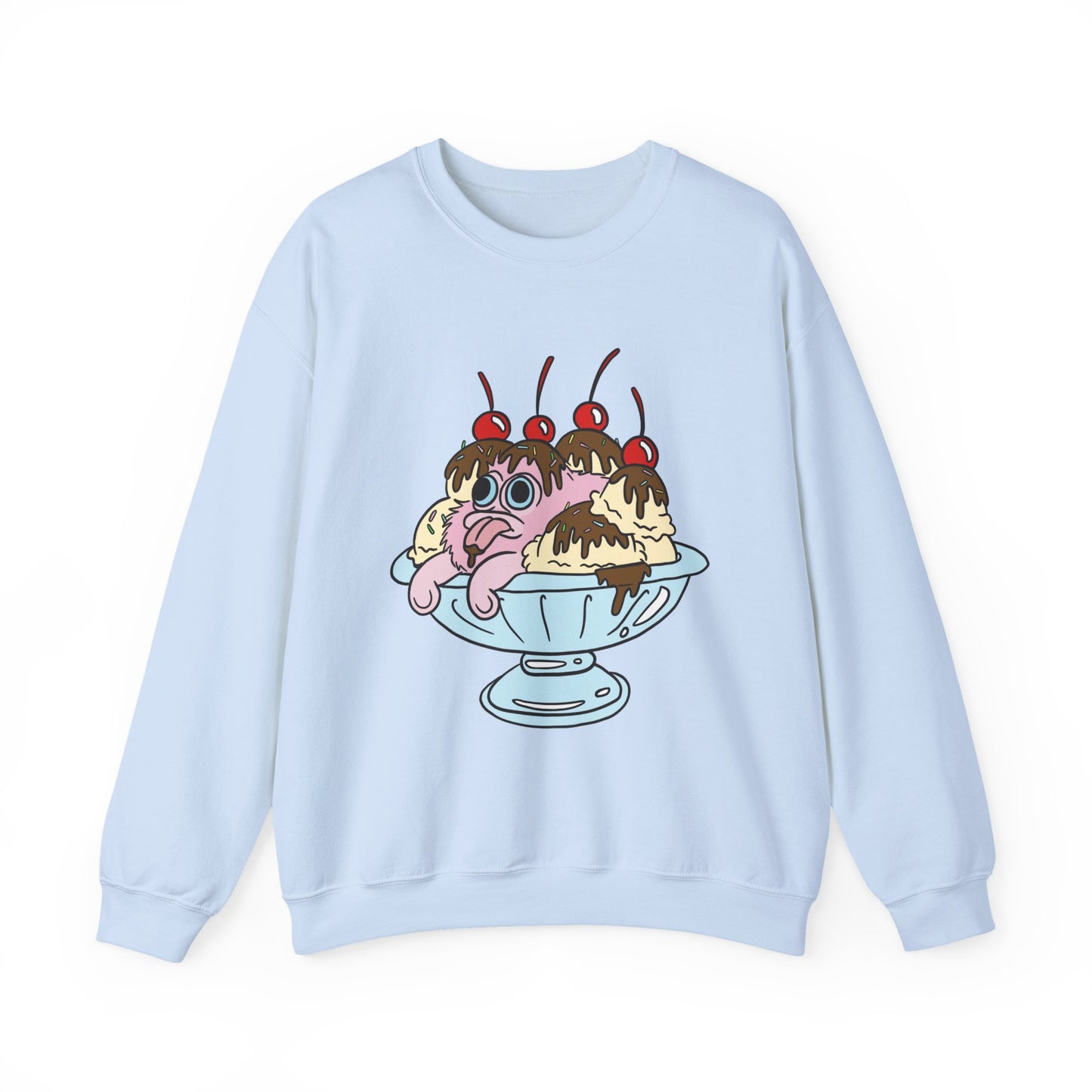 Squirby Sundae -Adult Crewneck Sweatshirt