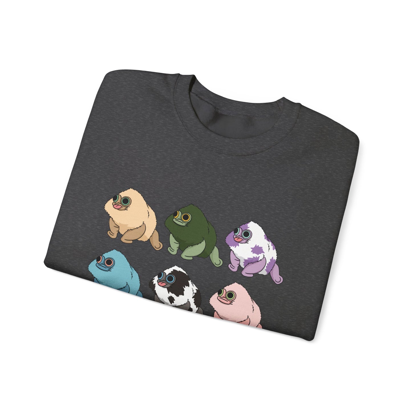 Squirby Colors -Adult Crewneck Sweatshirt