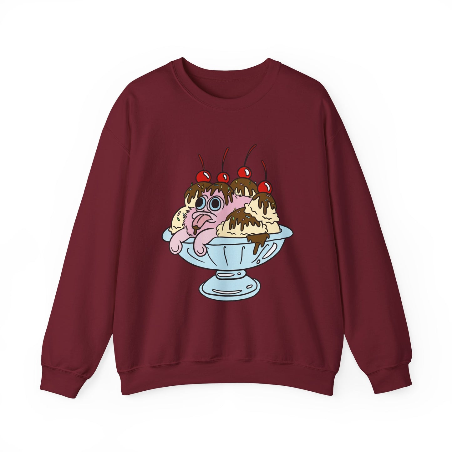 Squirby Sundae -Adult Crewneck Sweatshirt