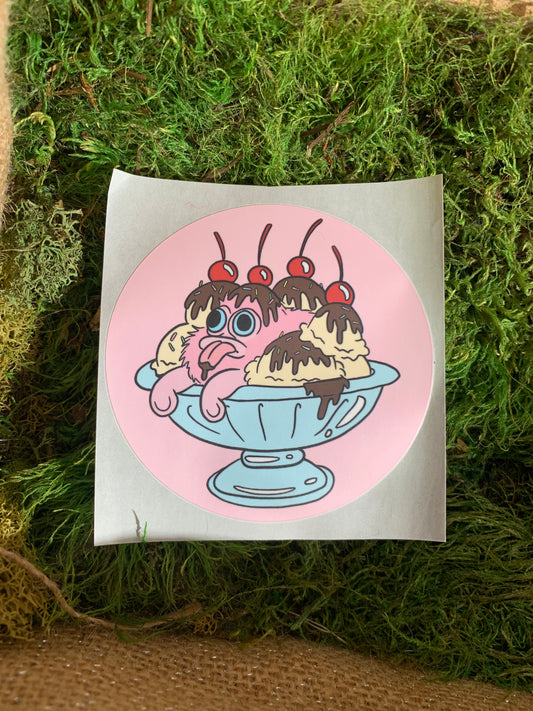 Squirby Sundae Sticker