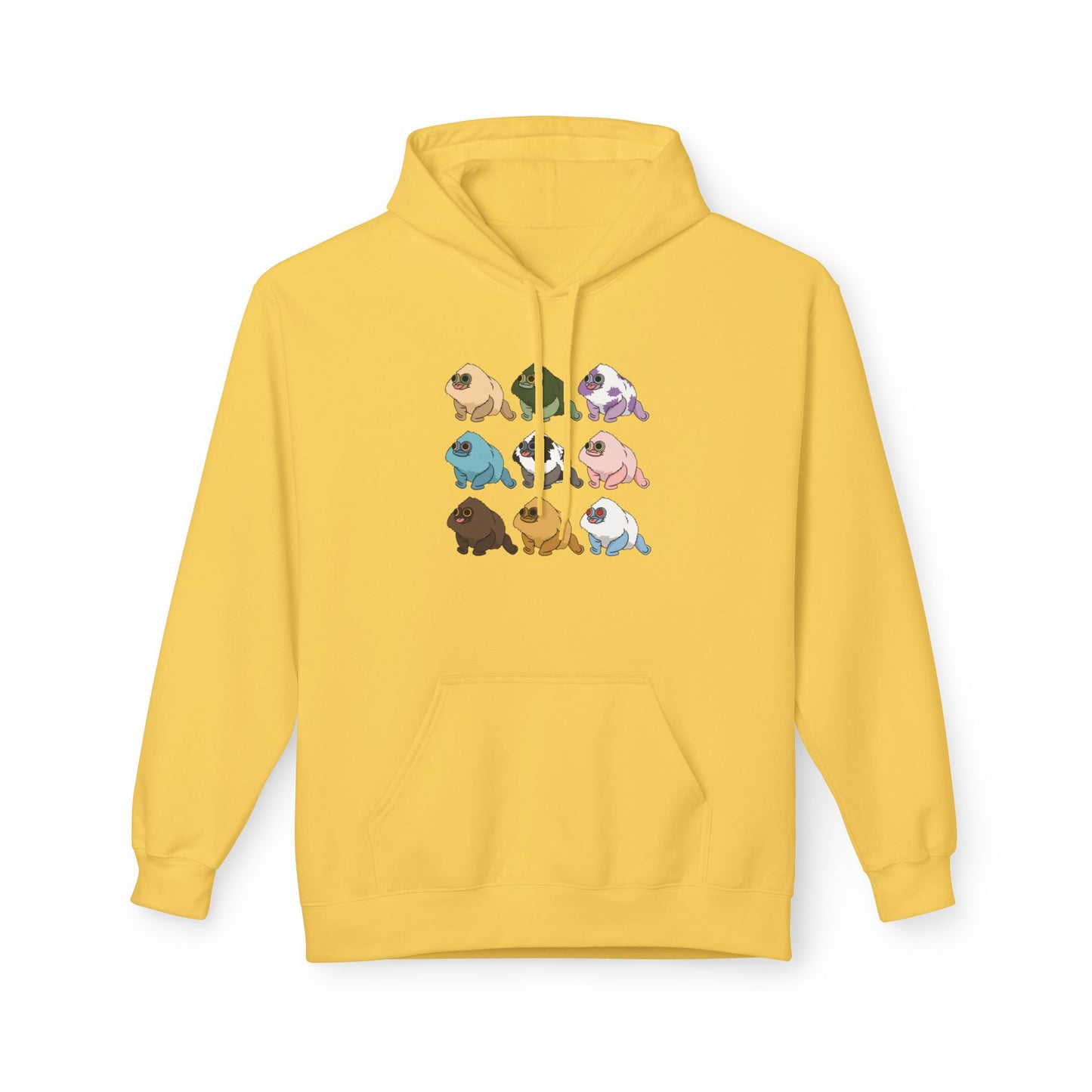 Cozy Fleece Hoodie Squirby Colors