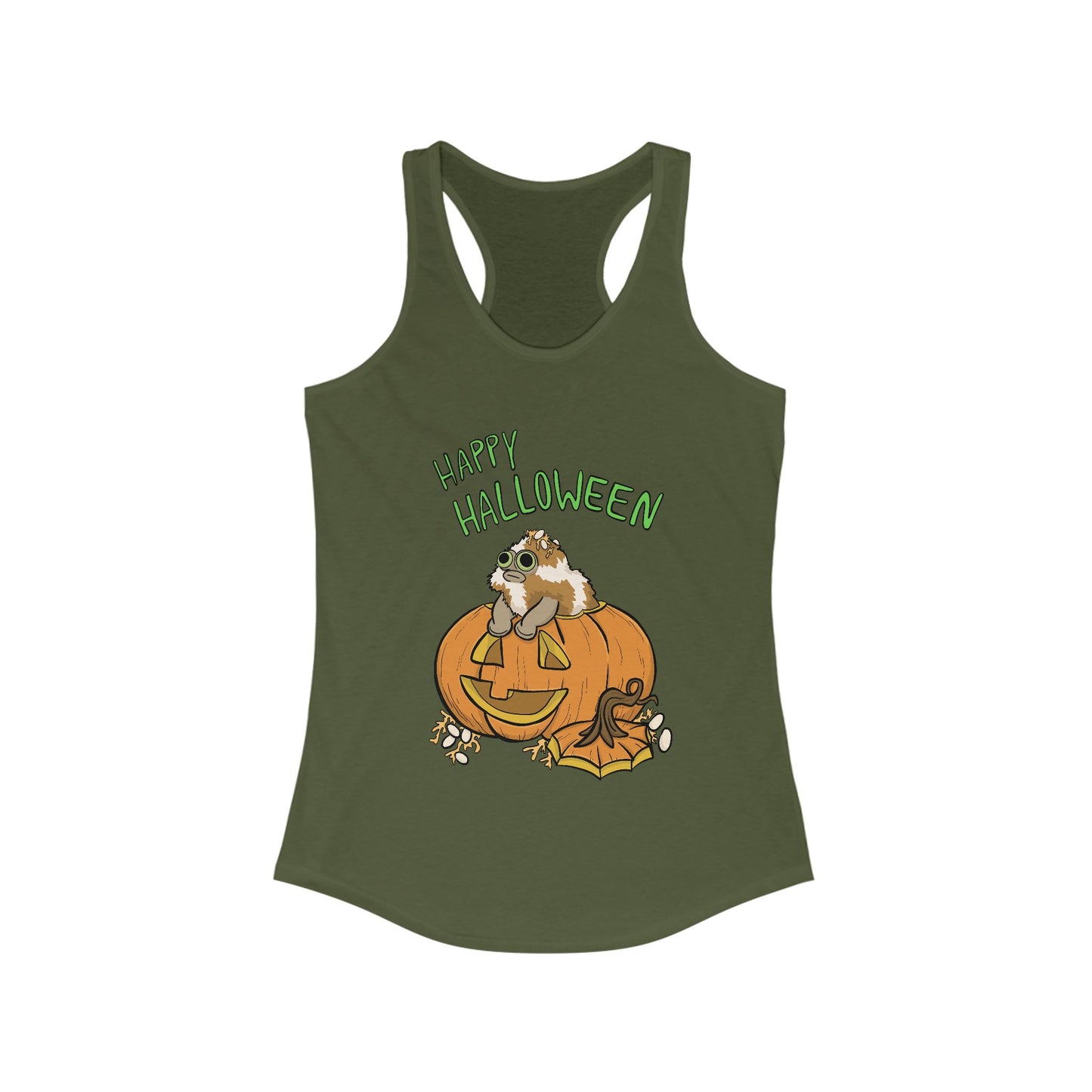 Happy Halloween Women's Racerback Tank