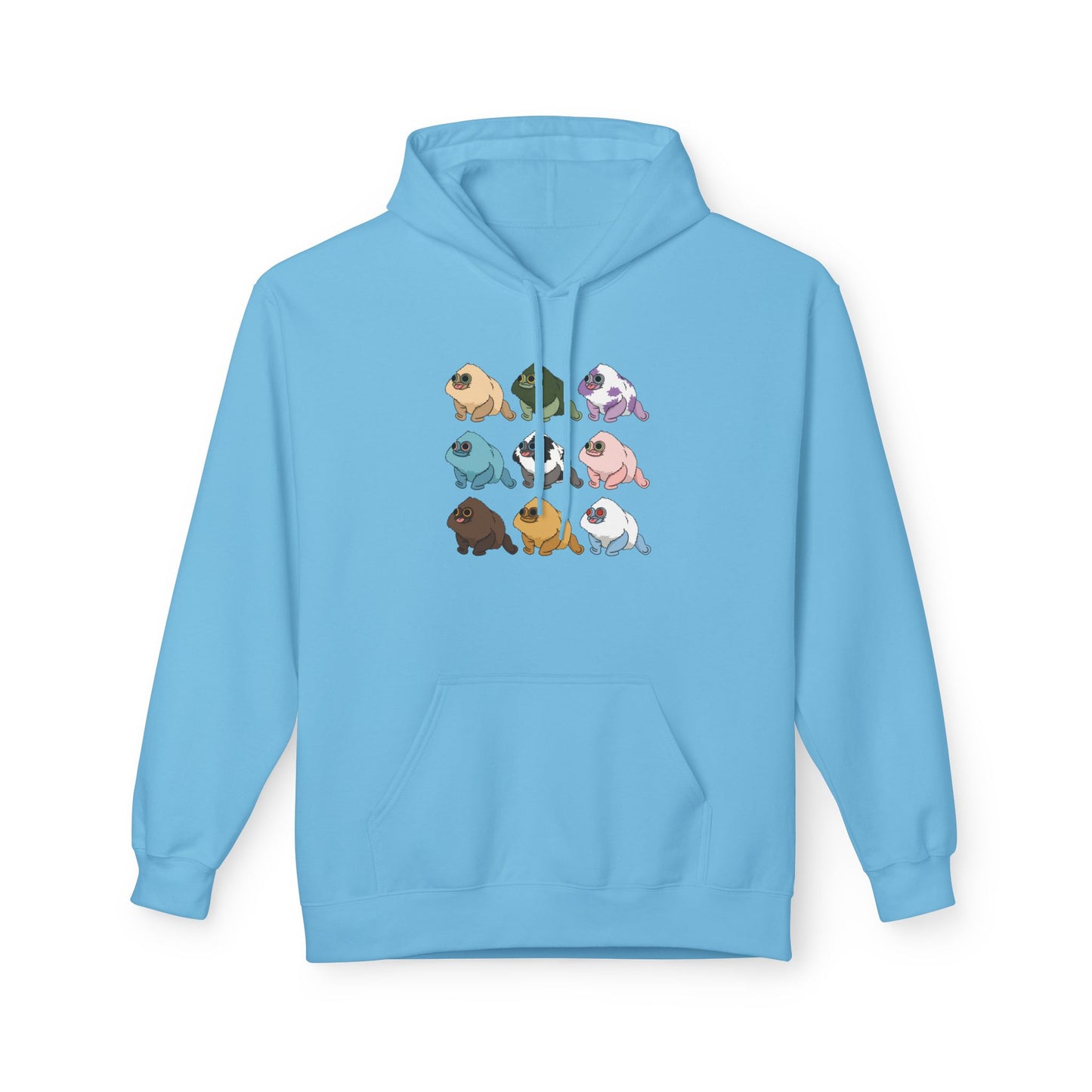 Cozy Fleece Hoodie Squirby Colors