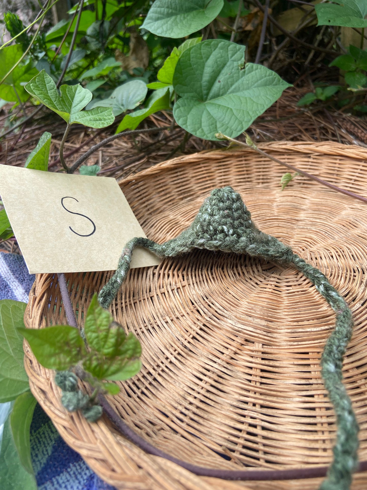 Green Heather MINI Squi Hat