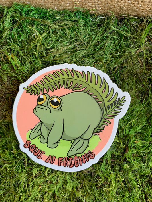SquiNfriends Classic Sticker